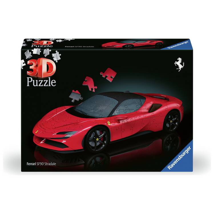 Ravensburger Ferrari Stradale 3D puzzle 108 pieces, UK version