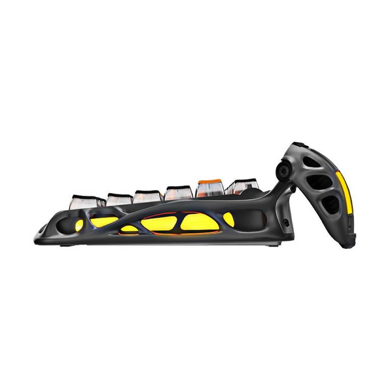 GravaStar Mercury K1 Pro Cyberflare mechanical keyboard - British product