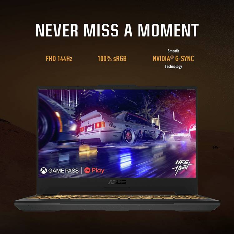 ASUS TUF A15 gaming laptop with Ryzen 7, 16GB RAM, imported from the UK