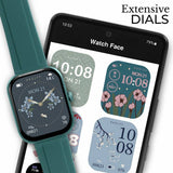 Radley smart watch Petite Case teal silicone strap, UK version