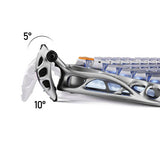GravaStar Mercury K1 Pro wireless mechanical keyboard silver - British product