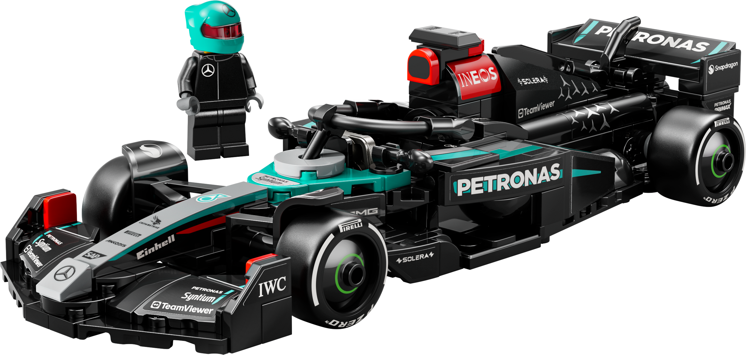 LEGO Mercedes-AMG F1 W15 Race Car 267 pieces, imported from the UK