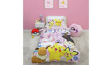 Pokemon pink bedding set single (British brand)