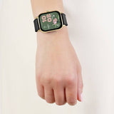 Radley Petite Smartwatch with black leather strap, imported from the UK