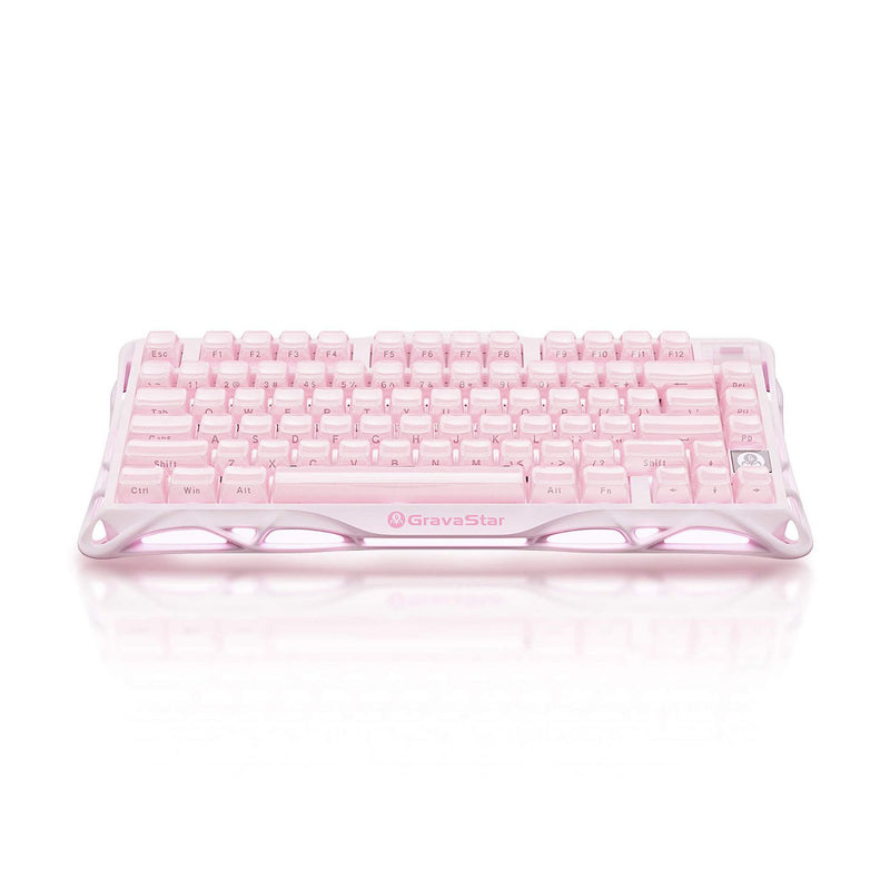 GravaStar gaming keyboard Sakura pink, UK version