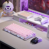 GravaStar gaming keyboard Sakura pink, UK version