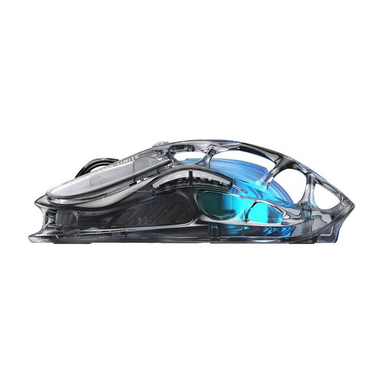 GravaStar Mercury M2 transparent black mouse - British product