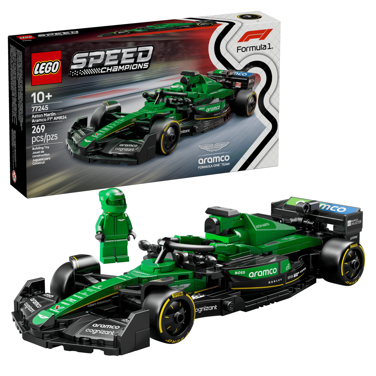 LEGO Aston Martin F1 Race Car 269 pcs - British product