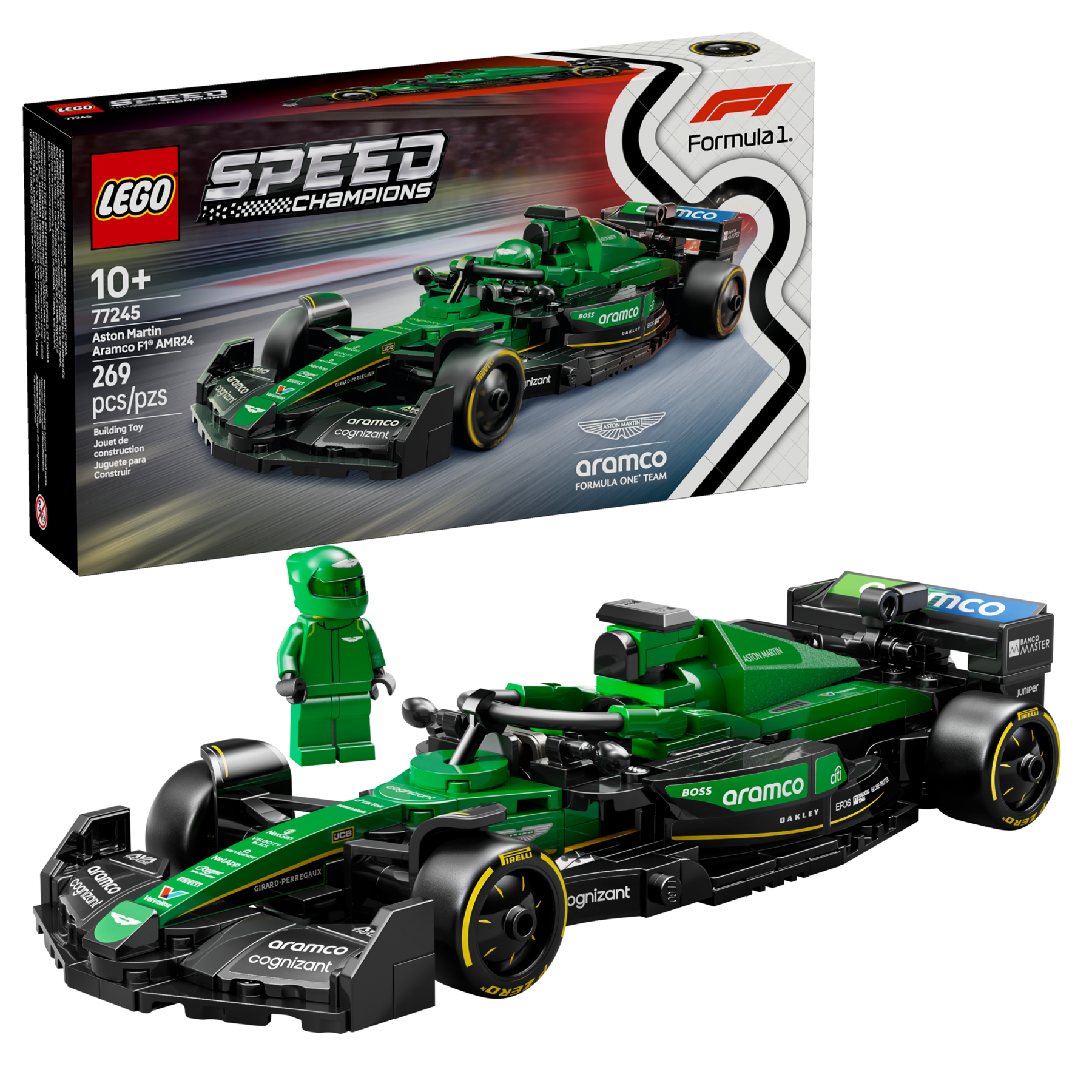 LEGO Aston Martin F1 Race Car 269 pcs - British product