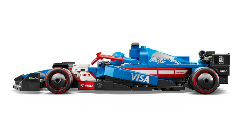 LEGO Visa Cash App RB VCARB 01 F1 Race Car 248 Pieces (British brand)