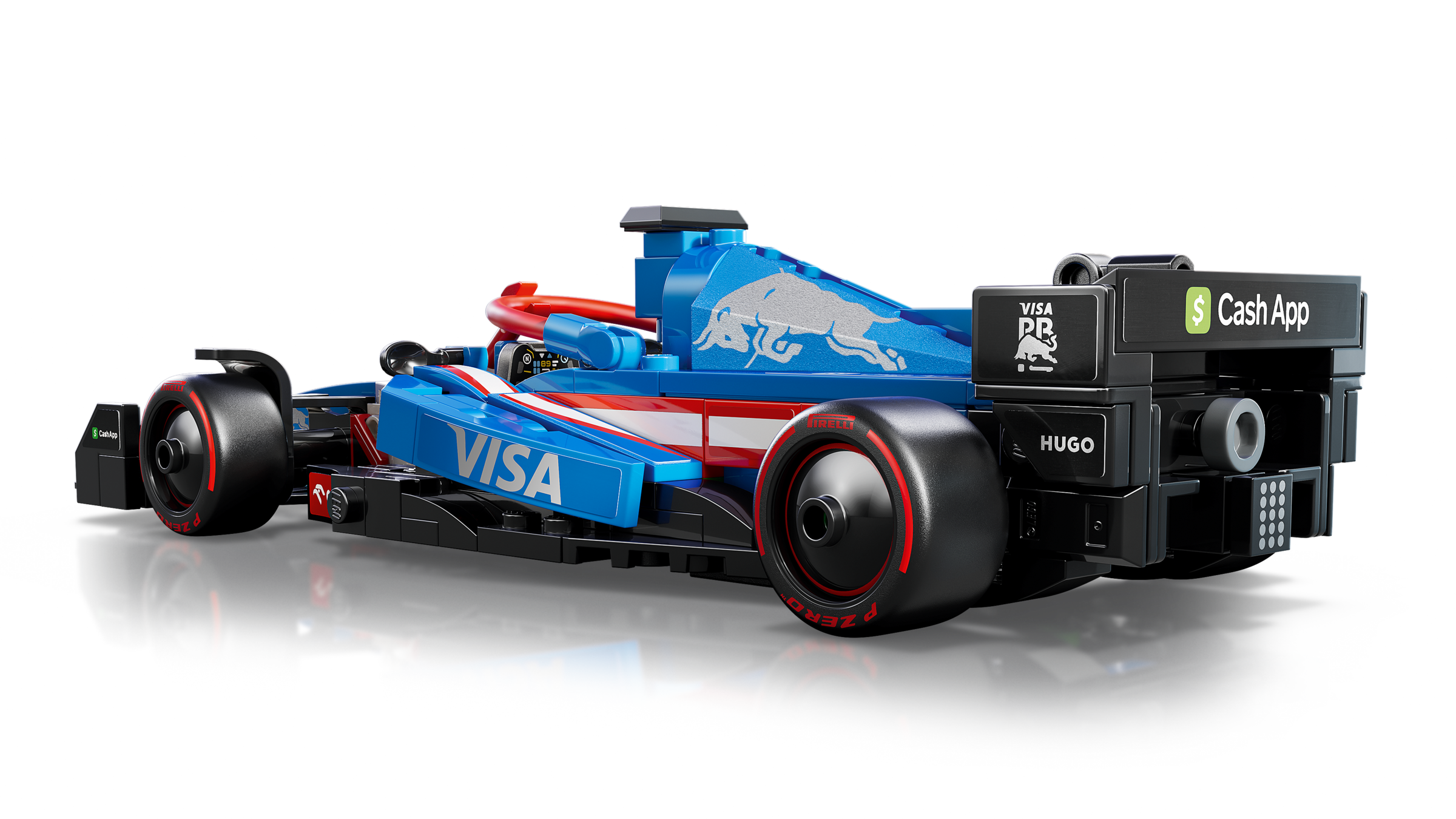 LEGO Visa Cash App RB VCARB 01 F1 Race Car 248 Pieces (British brand)