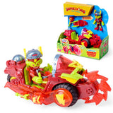 Superthings Fury Combat Vehicle with Kid Fury figure - British product
