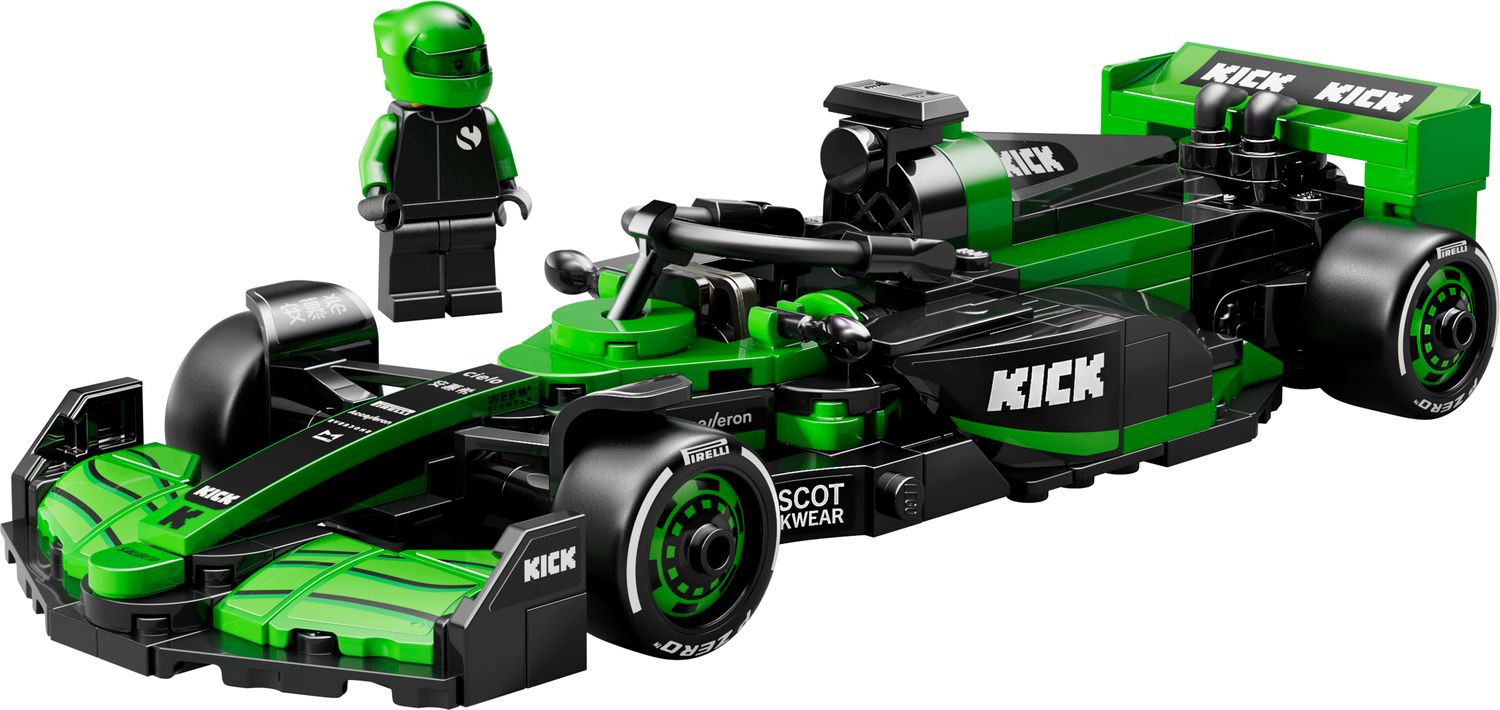LEGO KICK Sauber F1 car, UK version
