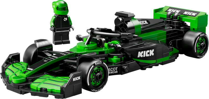 LEGO KICK Sauber F1 car, UK version