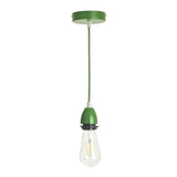 Habitat metal pendant light green, imported from the UK