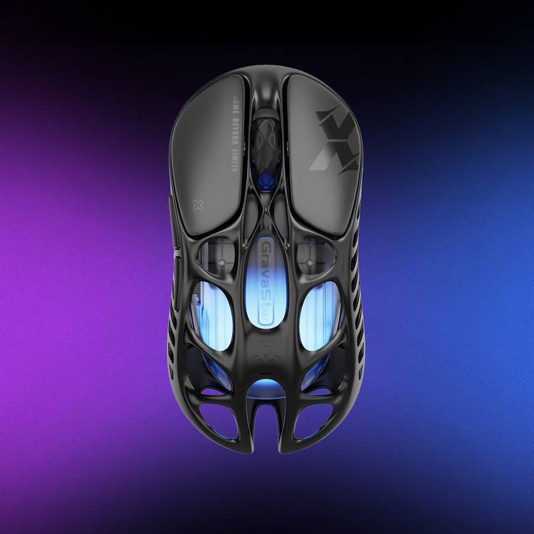 GravaStar gaming mouse Black, imported from the UK