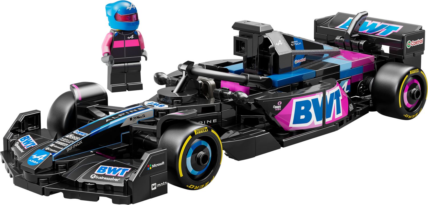 LEGO BWT Alpine F1 Race Car - British product