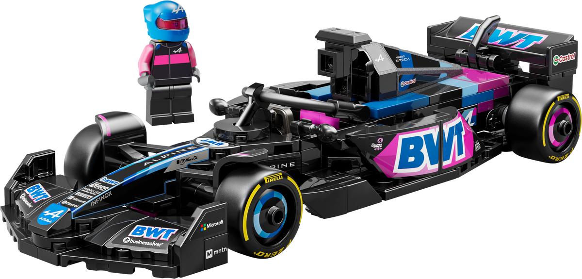 LEGO BWT Alpine F1 Race Car - British product