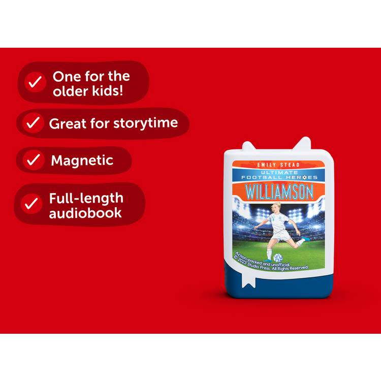 tonies Leah Williamson audiobook figure, UK version