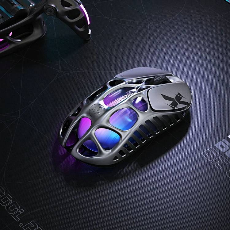 GravaStar gaming mouse Mercury X Interstellar Silver, imported from the UK