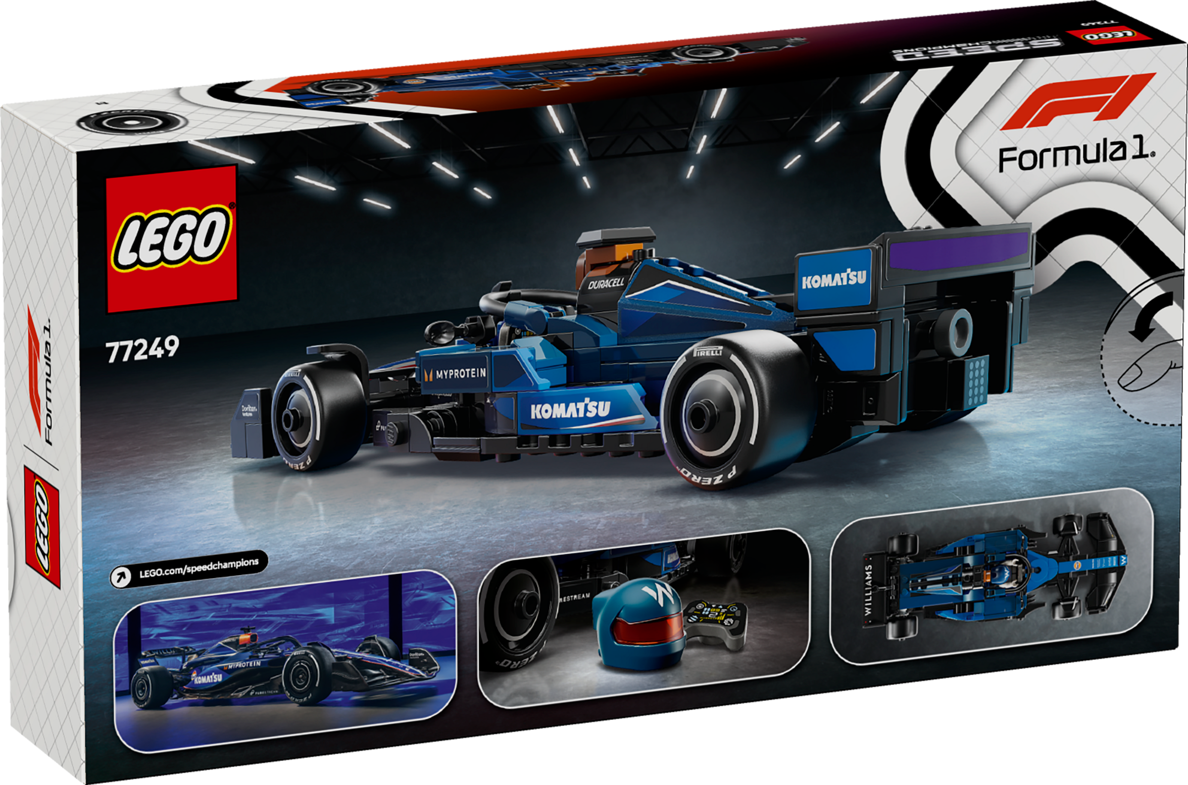 LEGO Williams Racing F1 Race Car Set (British brand)