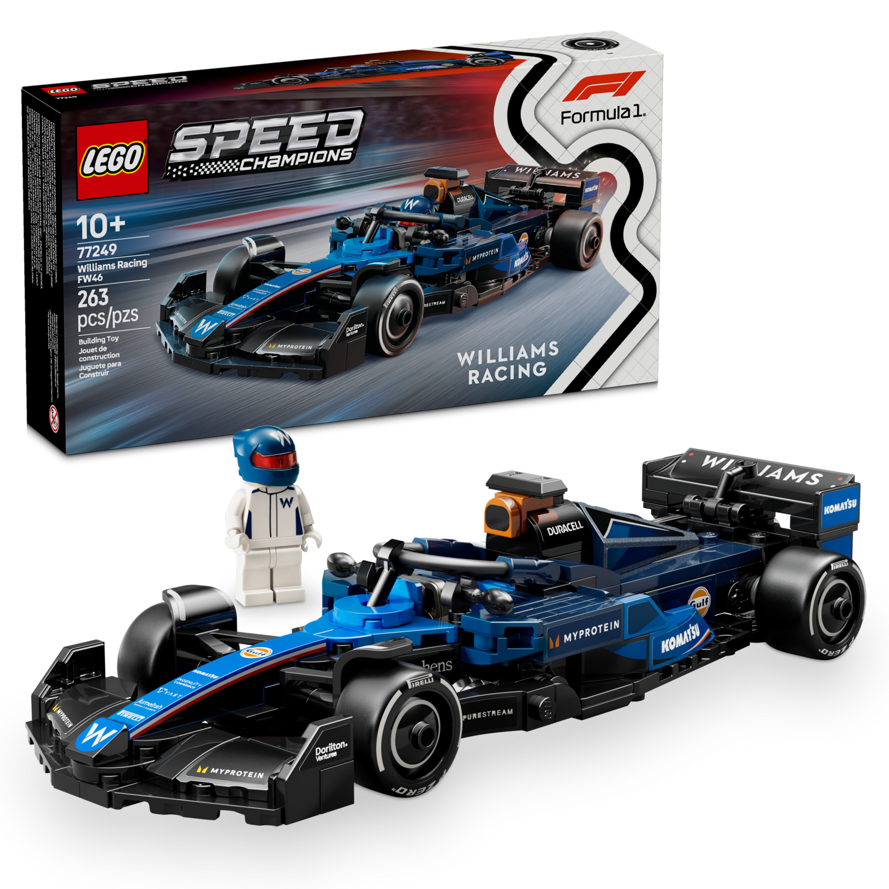 LEGO Williams Racing F1 Race Car Set (British brand)
