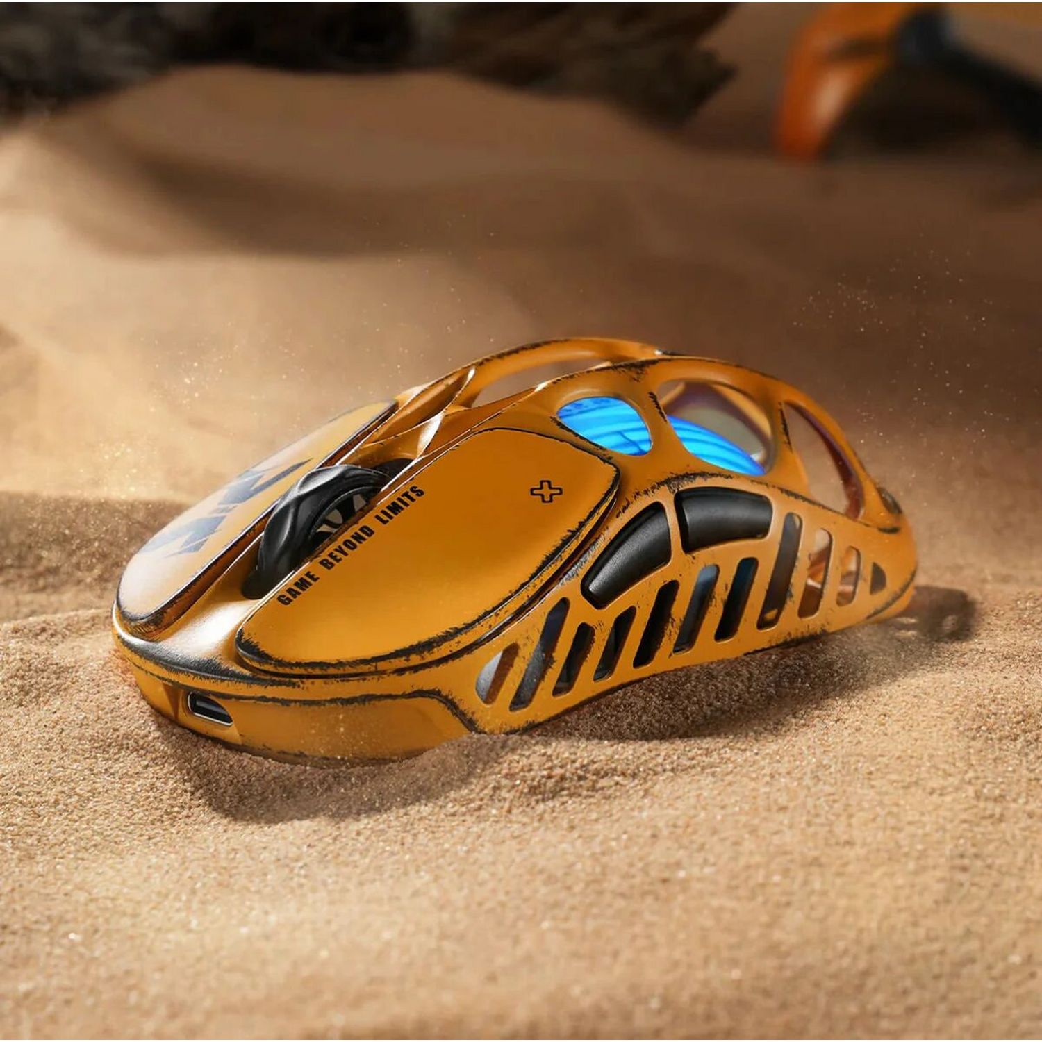 GravaStar Mercury X Pro gaming mouse yellow - British product