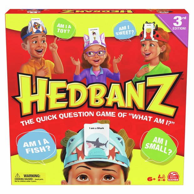 Spin Master Games Hedbanz Refresh guessing game, UK version