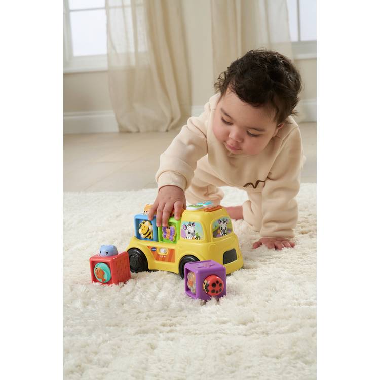 VTech Pop-a-Block Truck educational toy, UK version