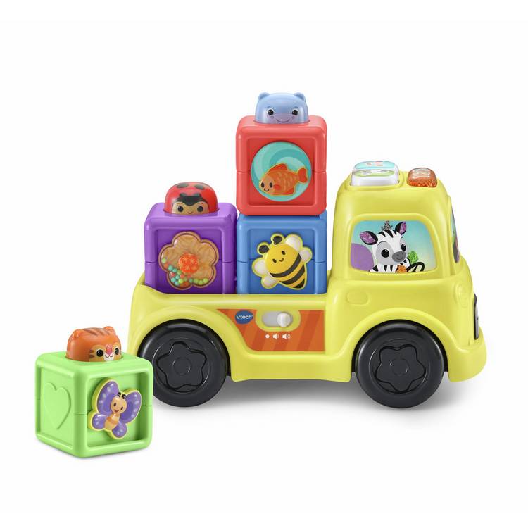 VTech Pop-a-Block Truck educational toy, UK version