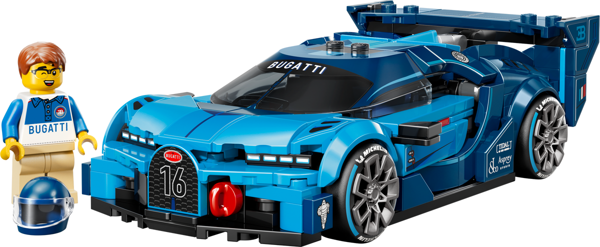 LEGO Speed Champions Bugatti Vision GT car 77253, UK version