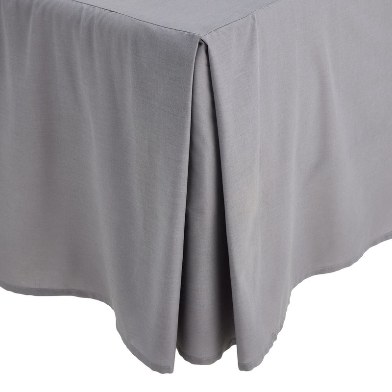 Habitat Easycare Plain Grey Valance - Small double