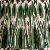 Pacific Izara green Ikat tapered lampshade 30cm (British brand)