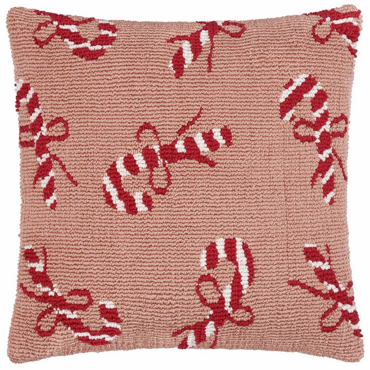 furn Candy Canes Cushion red 45x45cm - British product