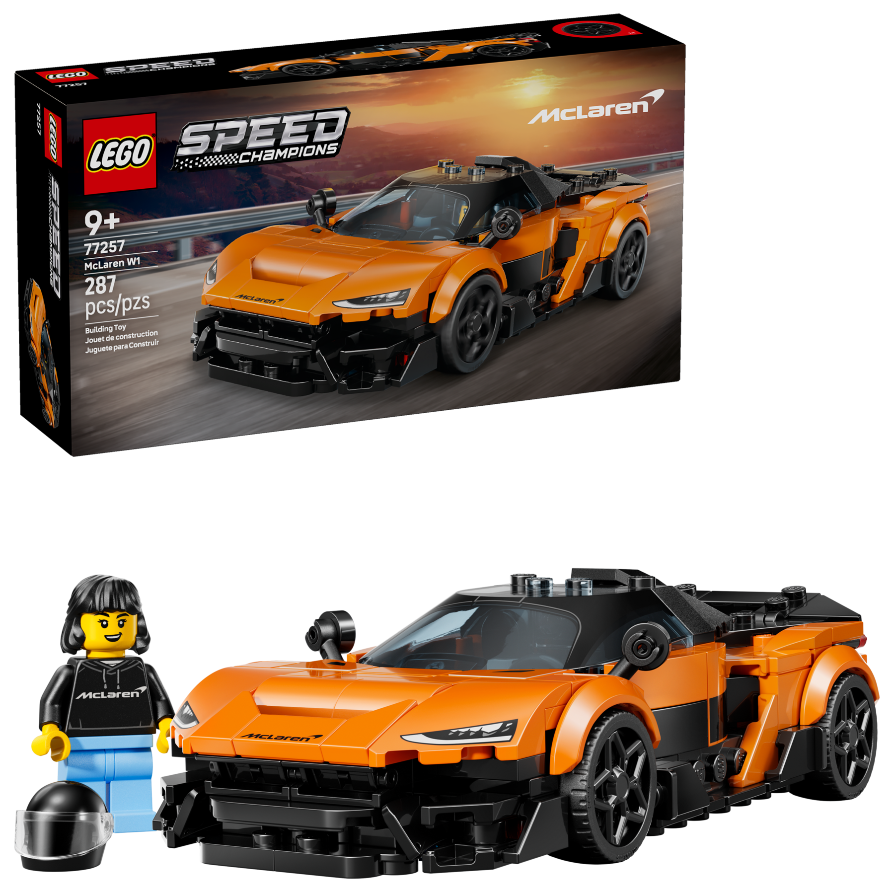 LEGO building toy McLaren W1 287 pieces (British brand)