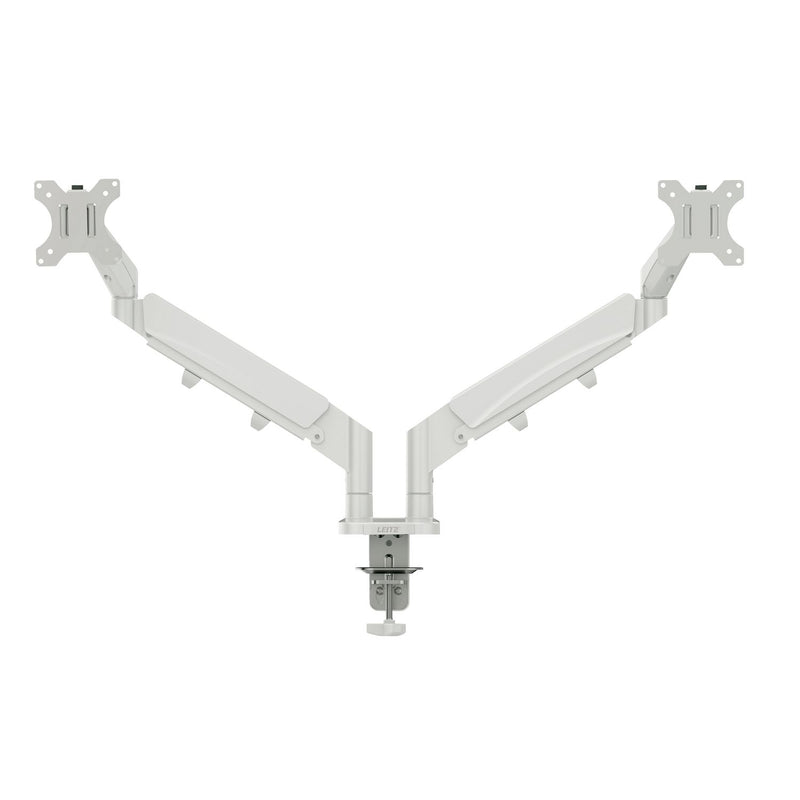 Leitz dual monitor arm light grey (British brand)