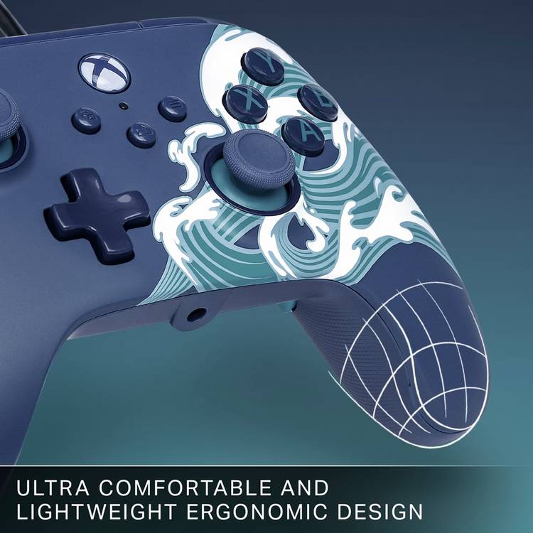 PowerA Advantage wired Xbox Series X/S controller blue, UK version