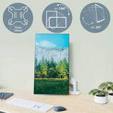 Leitz single monitor arm in light grey - British product