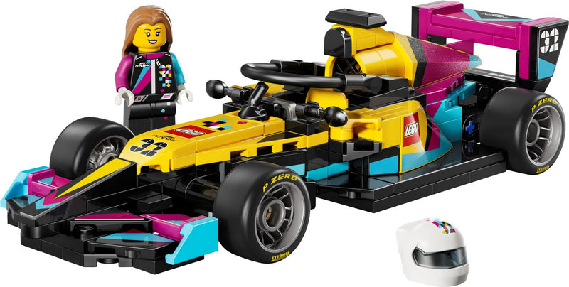 LEGO F1 Academy race car building set, UK version