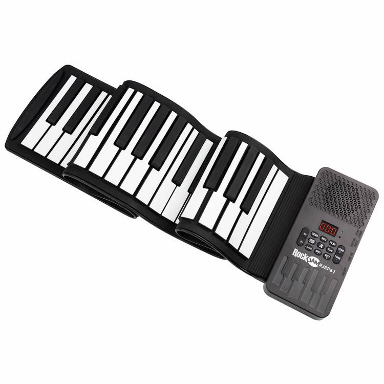 RockJam portable 61 key roll-up piano (British brand)