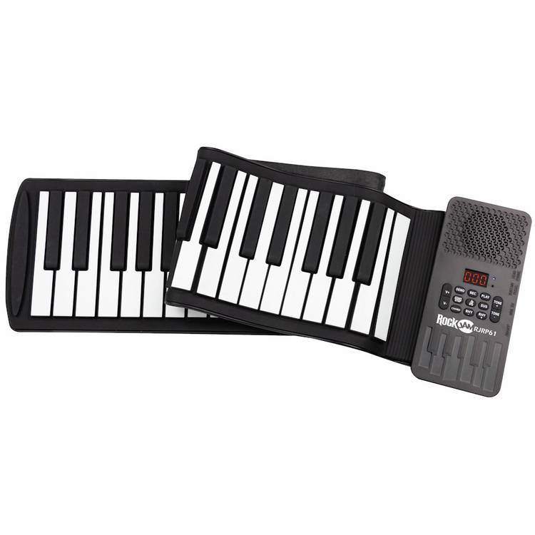 RockJam portable 61 key roll-up piano (British brand)