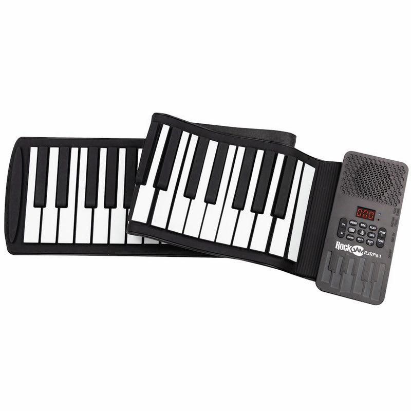 RockJam portable 61 key roll-up piano (British brand)