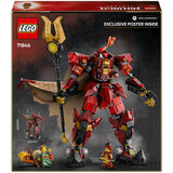 LEGO NINJAGO Fire Knight Mech building set, UK version