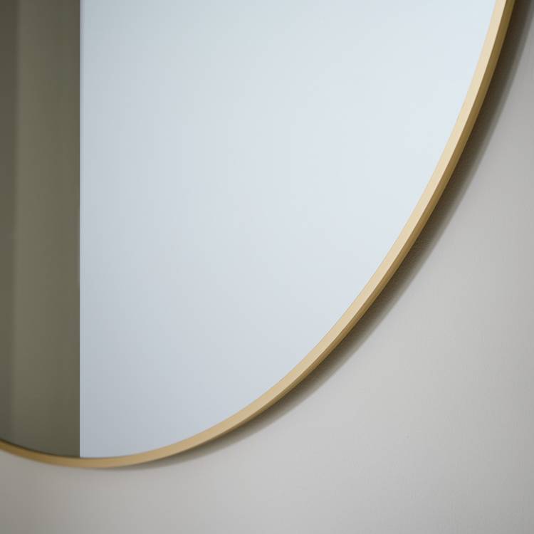 Habitat round wall mirror gold 80cm - British product