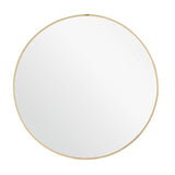 Habitat round wall mirror gold 80cm - British product