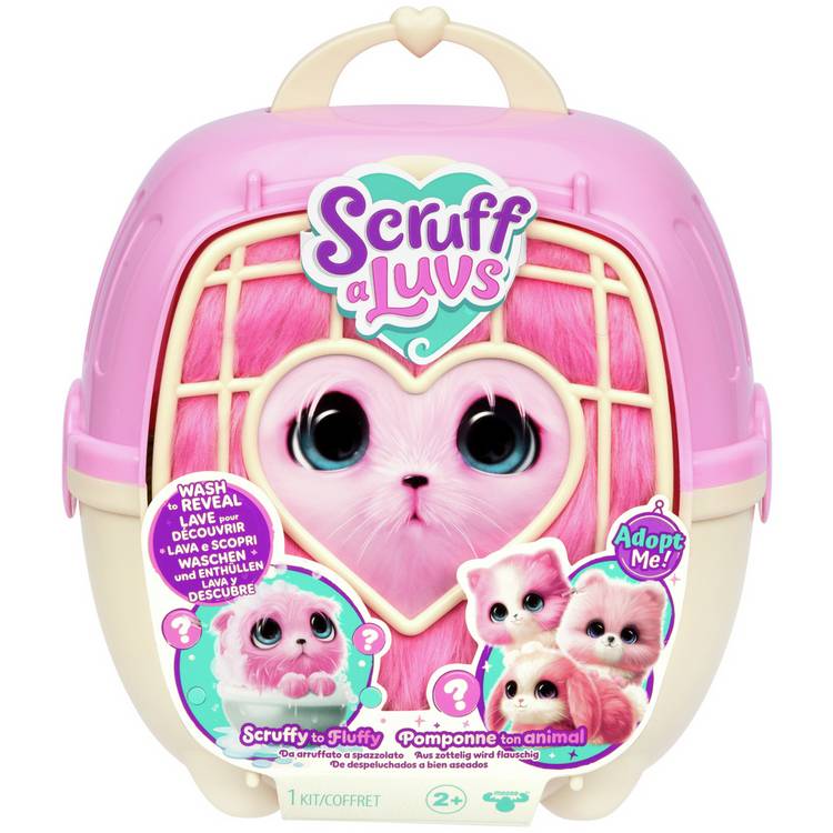 ScruffaLuvs Pet Scruffs pink single pack - British product