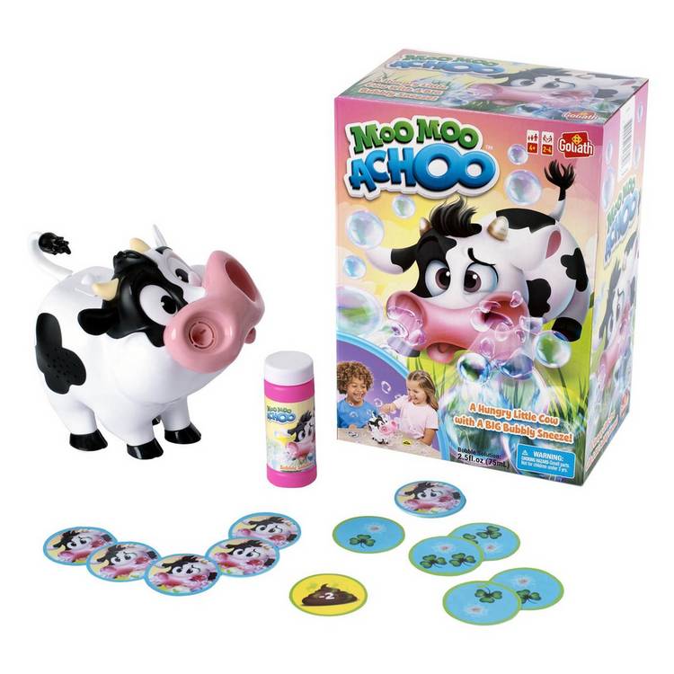 Goliath Moo Moo Achoo children's game, UK version