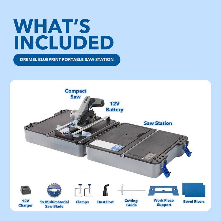 Dremel F013CS12JN portable saw 12V - British product