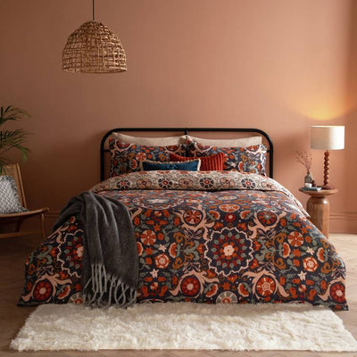 Argos Furn Kinfolk Denim Blue Bedding Set - Single- Buy online at McGrocer