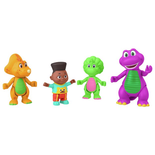 Fisher-Price Barney's World Hey Friends Pack 4 figures, imported from the UK